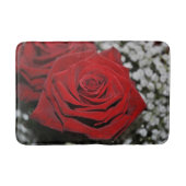 Mooie rode rozen badmat (Voorkant)