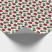 Mooie Rode Rozen Cadeaupapier (Hoek)