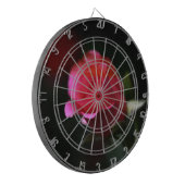 Mooie rode rozen dartbord (Voorkant Links)