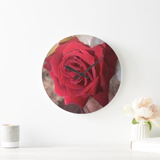 Mooie rode rozen grote klok (Huis)