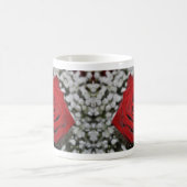 Mooie rode rozen koffiemok (Center)