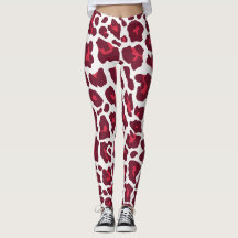 Mooie rode rozen luipaard dierpatroon