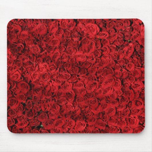 Mooie rode rozen Mousepad Muismat (Voorkant)
