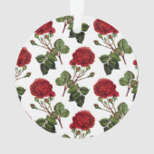 Mooie Rode Rozen Ornament (achterkant)