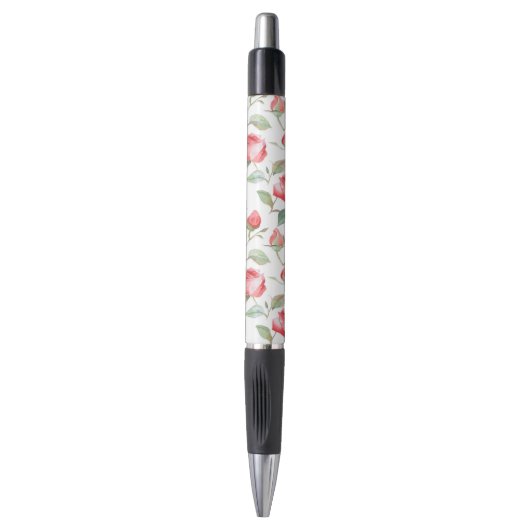 Mooie Rode Rozen Pen (Voorkant Verticaal)