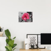 Mooie rode rozen poster (Thuiskantoor)