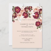 Mooie rode rozen roze volken Witte Lilies Kaart (Voorkant)