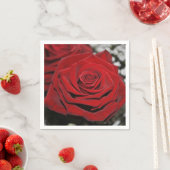 Mooie rode rozen servet (Insitu)