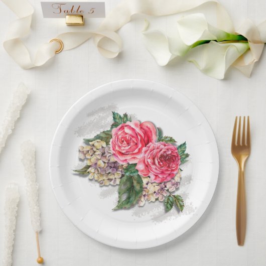 Mooie rode rozenpapieren Bord (Huwelijk)