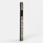 Mooie rode rozenroze muzieknoten zwoegen piano Case-Mate iPhone case (Achterkant/rechts)