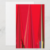 Mooie rode textuur kleur Abstracte kunst ontwerp Briefpapier (Voorkant / Achterkant)