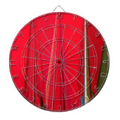 Mooie rode textuur kleur Abstracte kunst ontwerp Dartbord (Voorkant)