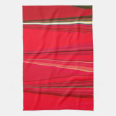 Mooie rode textuur kleur Abstracte kunst ontwerp Theedoek (Verticaal)