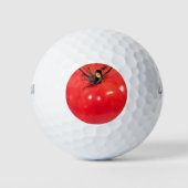 Mooie rode tomaat 4Josie Golfballen (Voorkant)