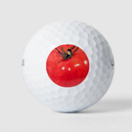 Mooie rode tomaat 4Josie Golfballen