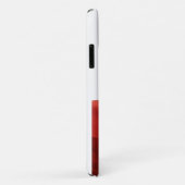 Mooie Rode Tulp met naam | Floral iPhone Case (Achterkant/rechts)