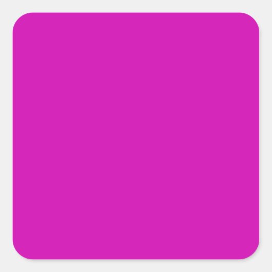 Mooie Rode Violet Vierkante Sticker (Voorkant)