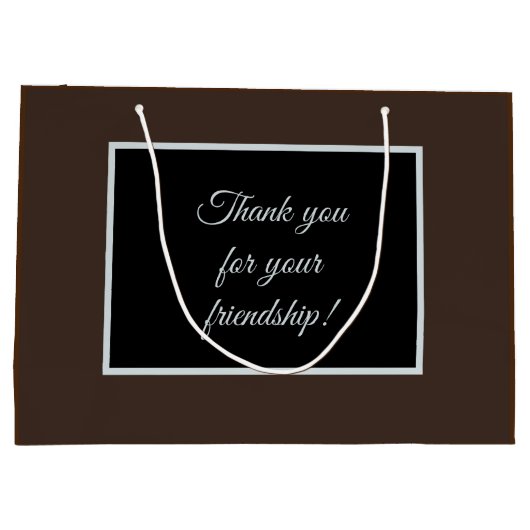 Mooie rode vogel Christelijk Groot Cadeauzakje (Achterkant)