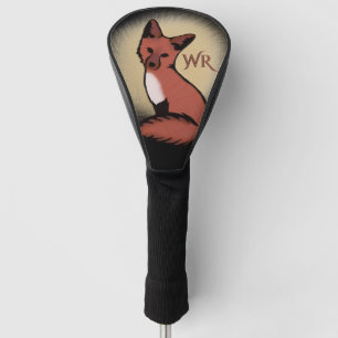 Mooie Rode Vos Golfheadcover