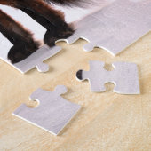 Mooie rode vos in het bos, Jigzaag Puzzle Legpuzzel (Zijkant)