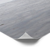 Mooie rode vos in sneeuw poster (Hoek)