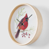 Mooie rode Waterverf wandstilte (Hoek)