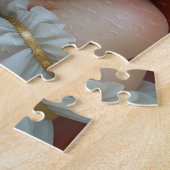 Mooie Rodeharige Fee met Draak Legpuzzel (Zijkant)