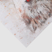 Mooie roestoornis tissuepapier (Detail)