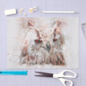 Mooie roestoornis tissuepapier (Craft)