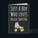 Mooie Roller Skate Kaarten Voor Baby Jongens Schaa<br><div class="desc">**Titel:** Mooie Roller Skatekaarten Voor Baby Jongens Schaatsende Kinderen - Gewoon Een Jongen Die Van Roller Skaten Houdt - Wenskaart</div>