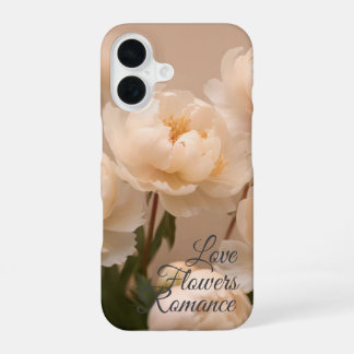 Mooie romantische bloemen foto voor haar iPhone 16 hoesje