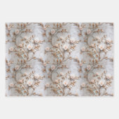 Mooie Romantische Blush Roze Romantische Rozen Inpakpapier Vel (Voorkant 2)