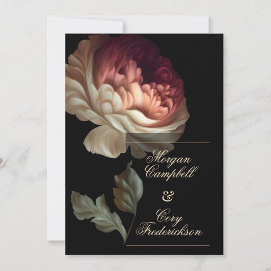 Mooie Romantische oude wereld met P1ink-ventilator Kaart (Voorkant)