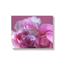 Mooie romantische  roze rozen bloemenkunst