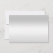 Mooie Romantische rozen van afgelopen dag RSVP Kaartje (Achterkant)