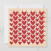 Mooie romantische uitnodiging (Achterkant)