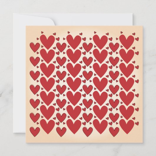 Mooie romantische uitnodiging (Achterkant)