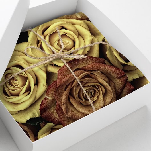 Mooie Romantische Vintage Rozen Tissuepapier