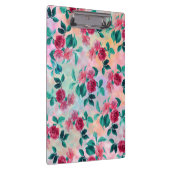 Mooie romantische waterverf rozen floreel patroon klembord (Rechts)