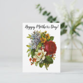 Mooie Romantische zomerkamp met Red Rose Briefkaart (Staand voorkant)