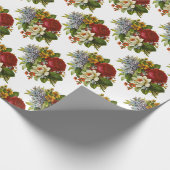 Mooie Romantische zomerkamp met Red Rose Cadeaupapier (Hoek)