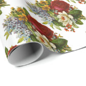 Mooie Romantische zomerkamp met Red Rose Cadeaupapier (Rol Hoek)