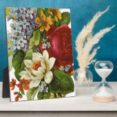 Mooie Romantische zomerkamp met Red Rose Fotoplaat (Zijkant)