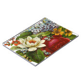 Mooie Romantische zomerkamp met Red Rose Notitieboek (Linkerzijde)