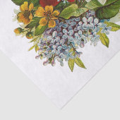 Mooie Romantische zomerkamp met Red Rose Tissuepapier (Detail)