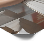 Mooie Romeinse vrouw Poster (Hoek)