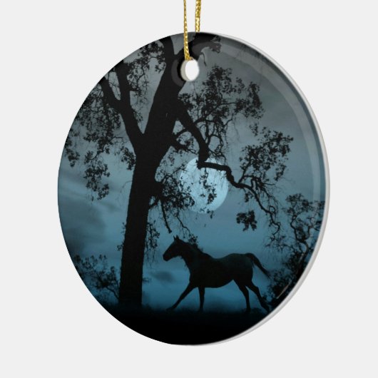 Mooie ronddraaiende paarden en Ornament met volle  (Links)