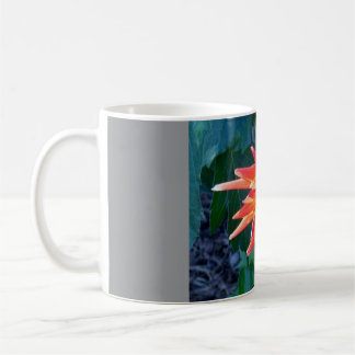 Mooie Rood Bloem Ontwerp Beker Koffiemok