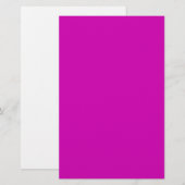 Mooie Rood Viooltje Briefpapier (Voorkant / Achterkant)