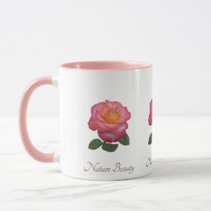 Mooie Roos Bloem Mok